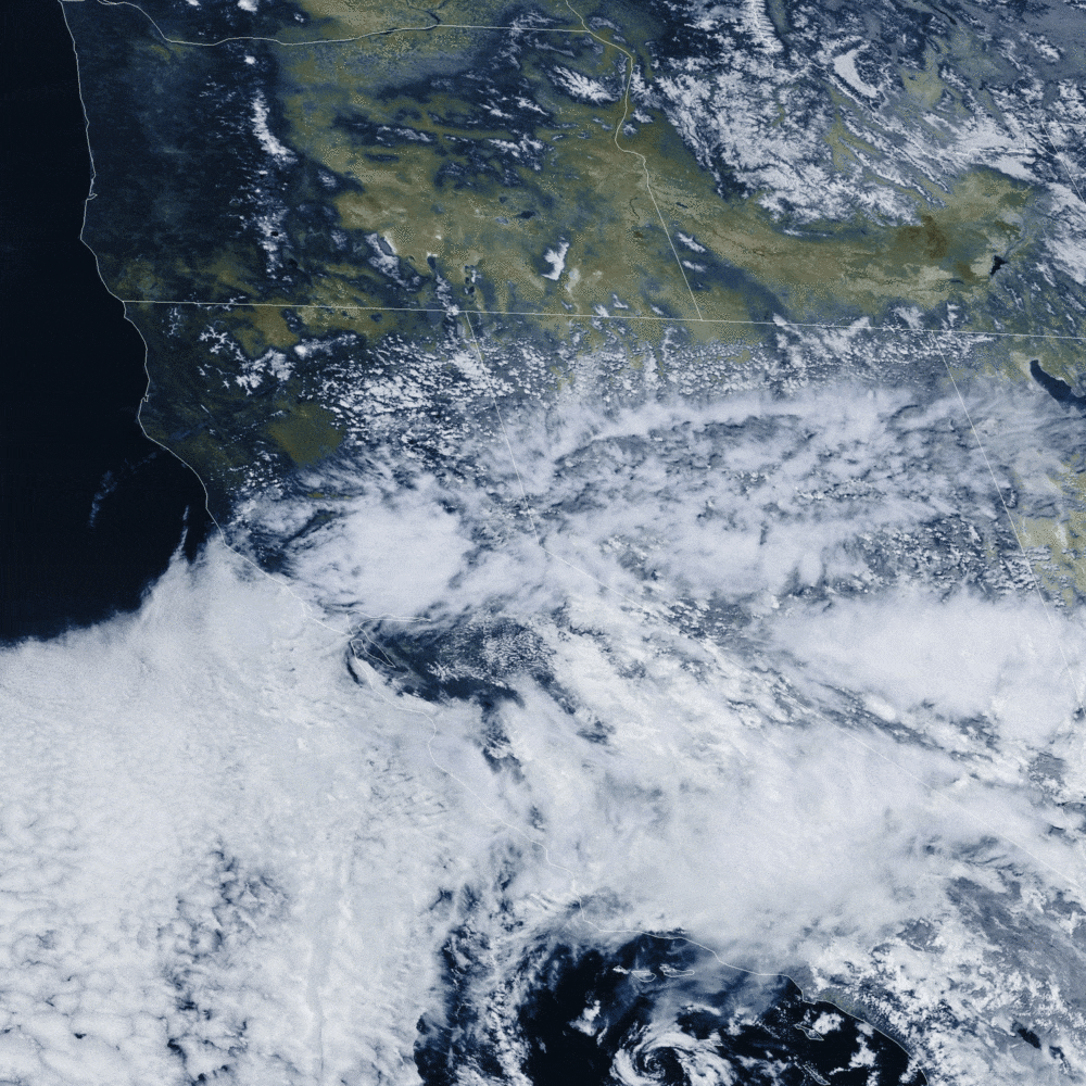 GOES-17 M1, changed where it was pointing part of the way through